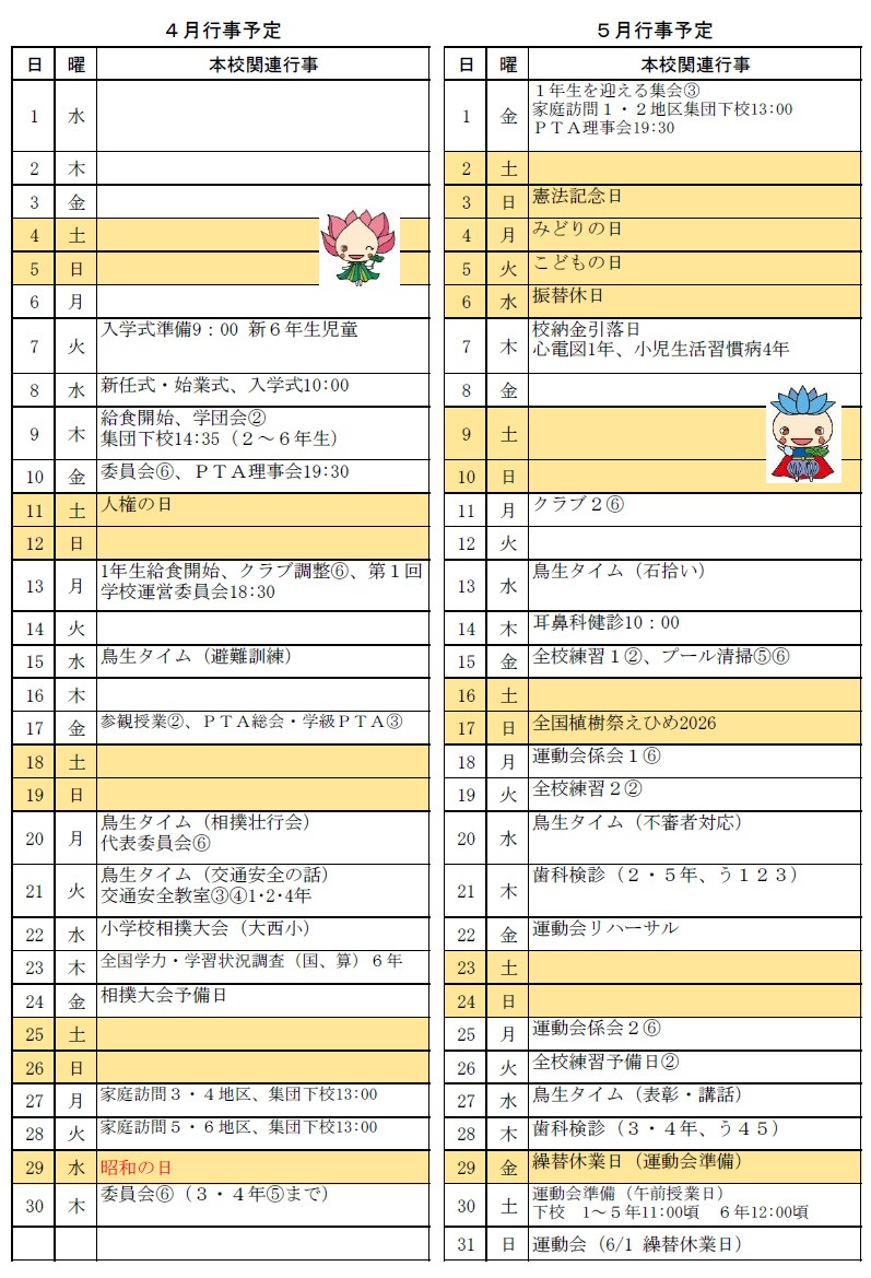 4・５月